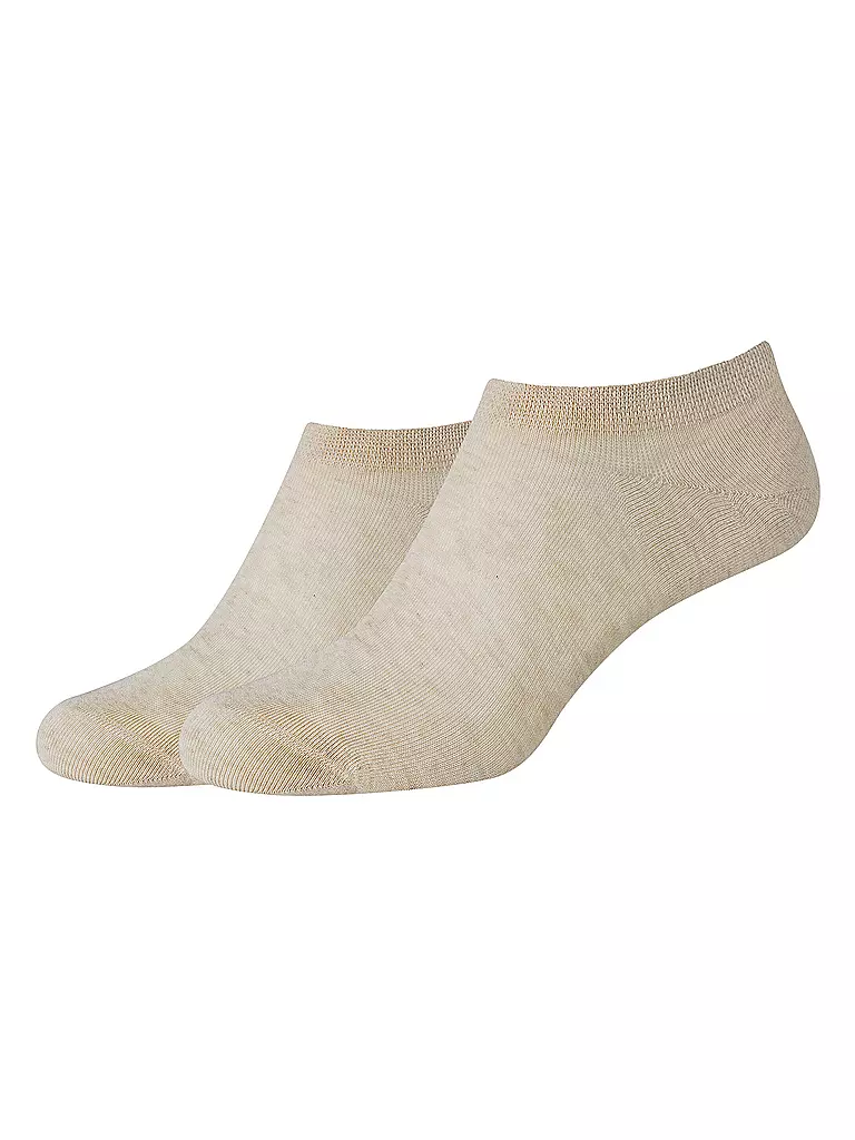 CAMANO | Sneaker Socken 2-er Pkg. desert melange | beige