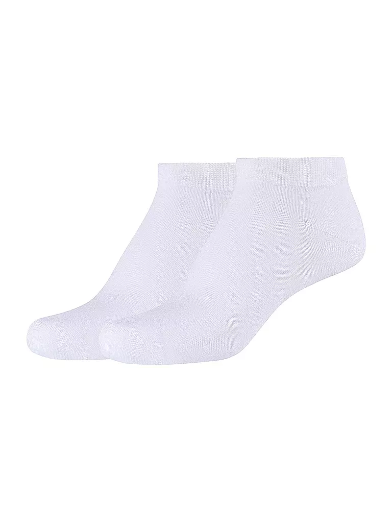 CAMANO | Sneakersocken Silky 2er Pkg white | weiss