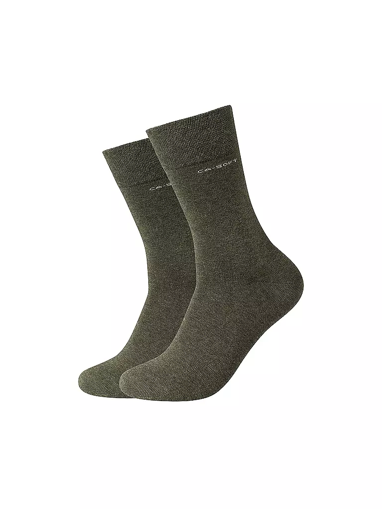 CAMANO | Socken 2er Pkg Olive | olive