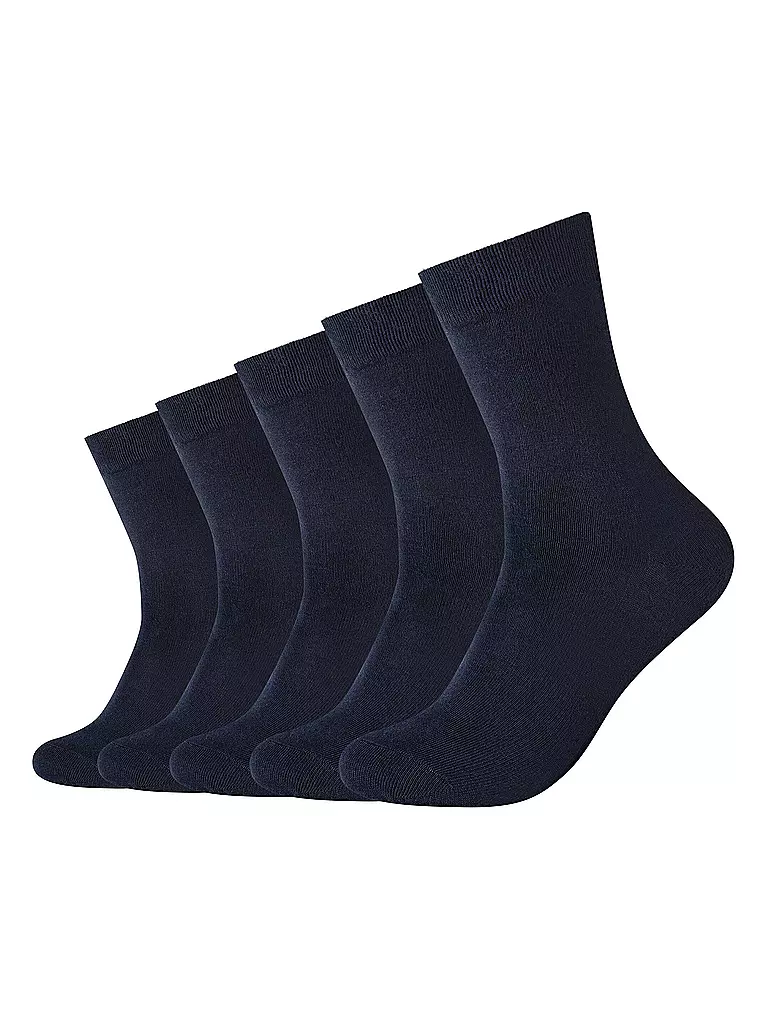 CAMANO | Socken BASIC 5-er Pkg navy | blau