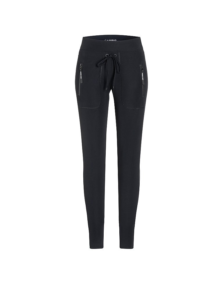 CAMBIO Hose Jogging Fit Jessy schwarz | 36