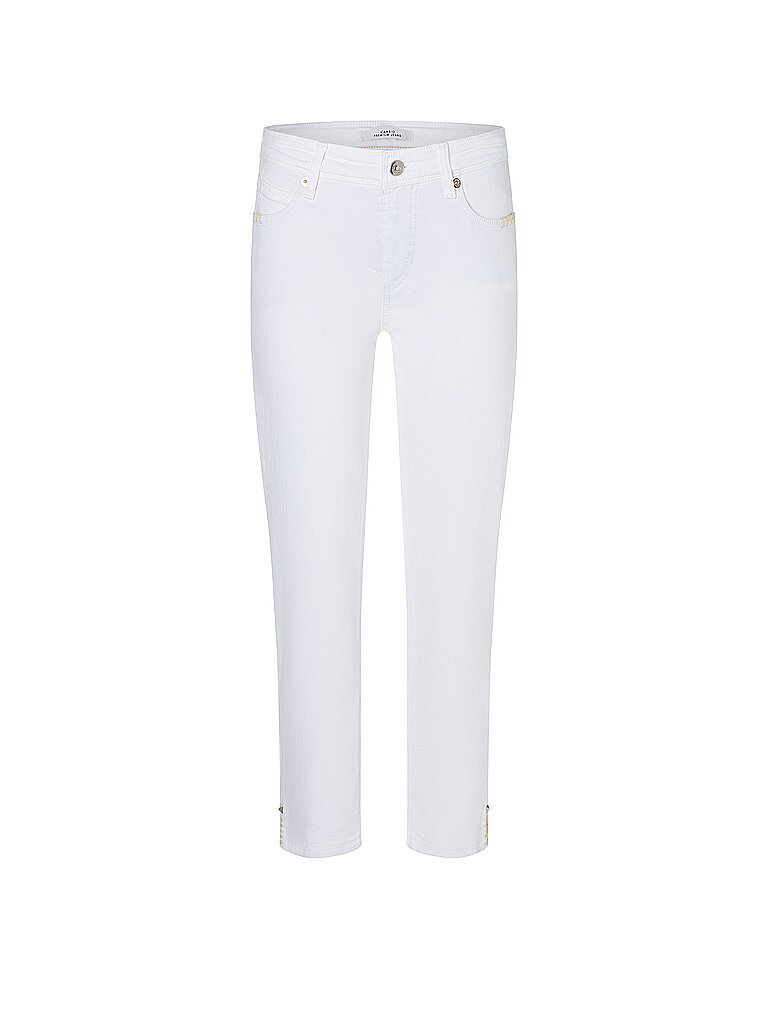 CAMBIO Jeans Slim Fit 7/8 PIPER SHORT weiss | 32/L27