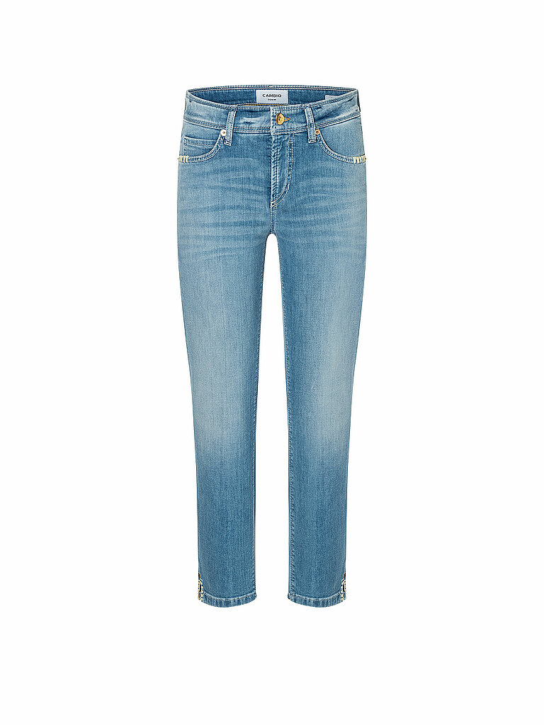 CAMBIO Jeans Slim Fit 7/8 PIPER SHORT blau | 42/L27
