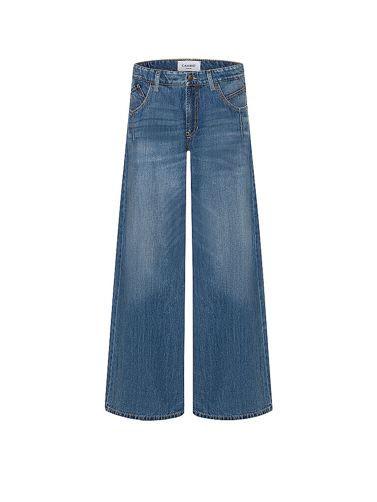 CAMBIO Jeans Wide Leg PALAZZO ADVANCE blau | 32/L33