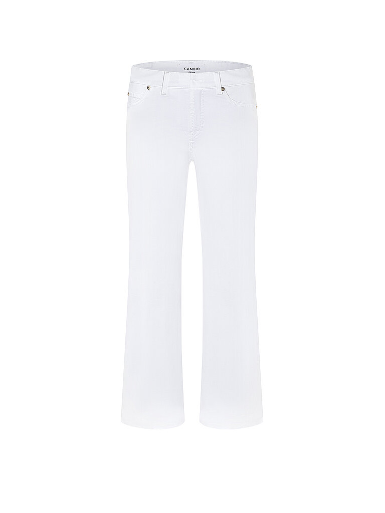CAMBIO Jeans Straight Fit FRANCESCA weiss | 38/L28