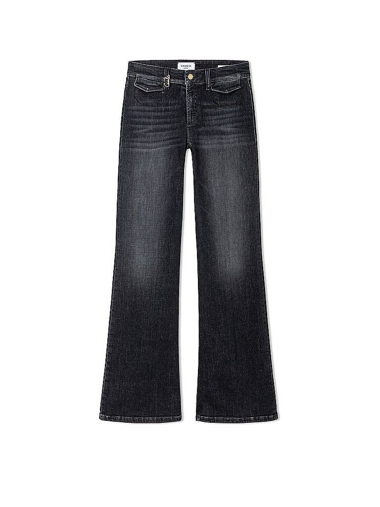 CAMBIO Jeans Flared Fit FABIENNE POCKET grau | 32/L33
