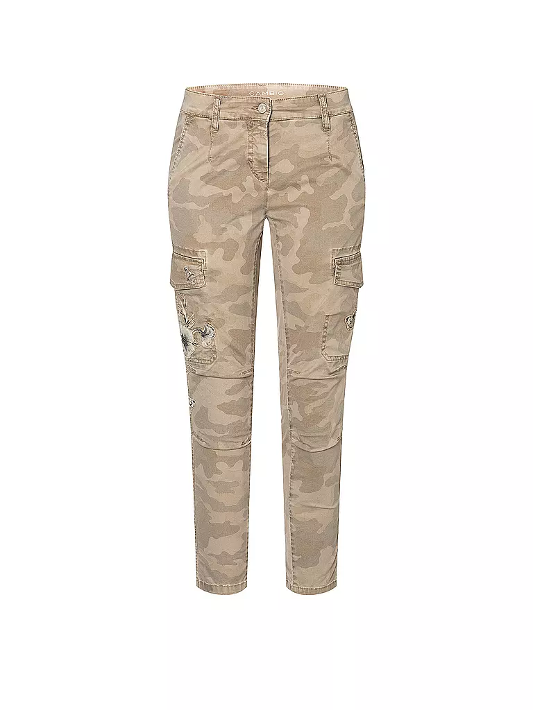 CAMBIO | Cargohose Lotta | beige