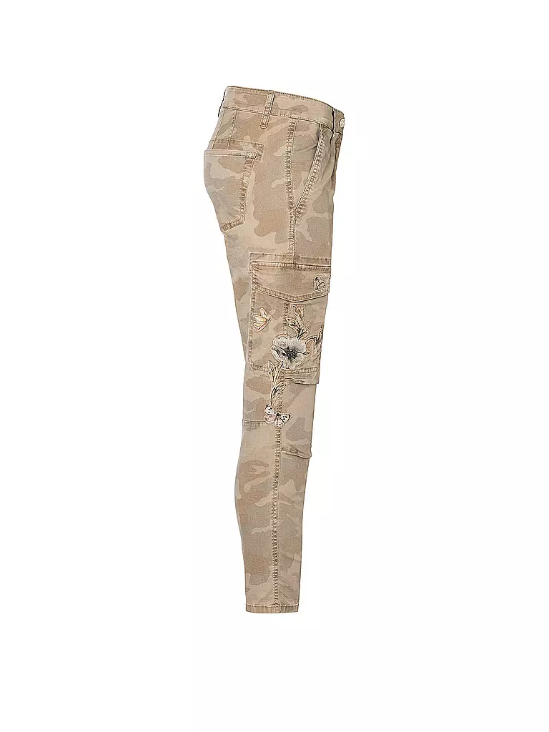 CAMBIO | Cargohose Lotta | beige