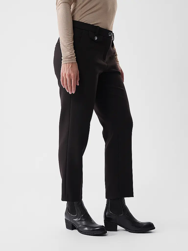 CAMBIO | Chino KRYSTAL FLAP | Braun