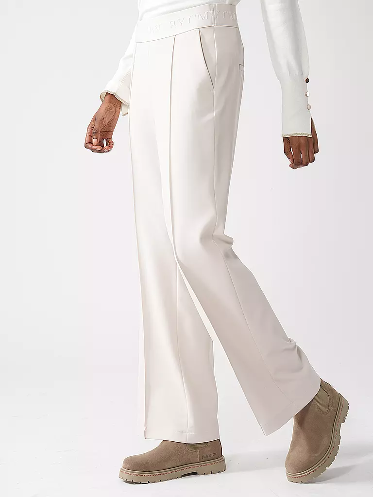 CAMBIO | Hose Flared Fit | creme
