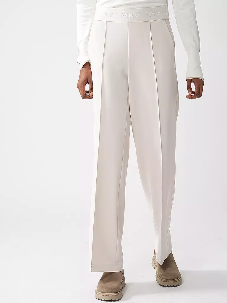 CAMBIO | Hose Flared Fit | creme