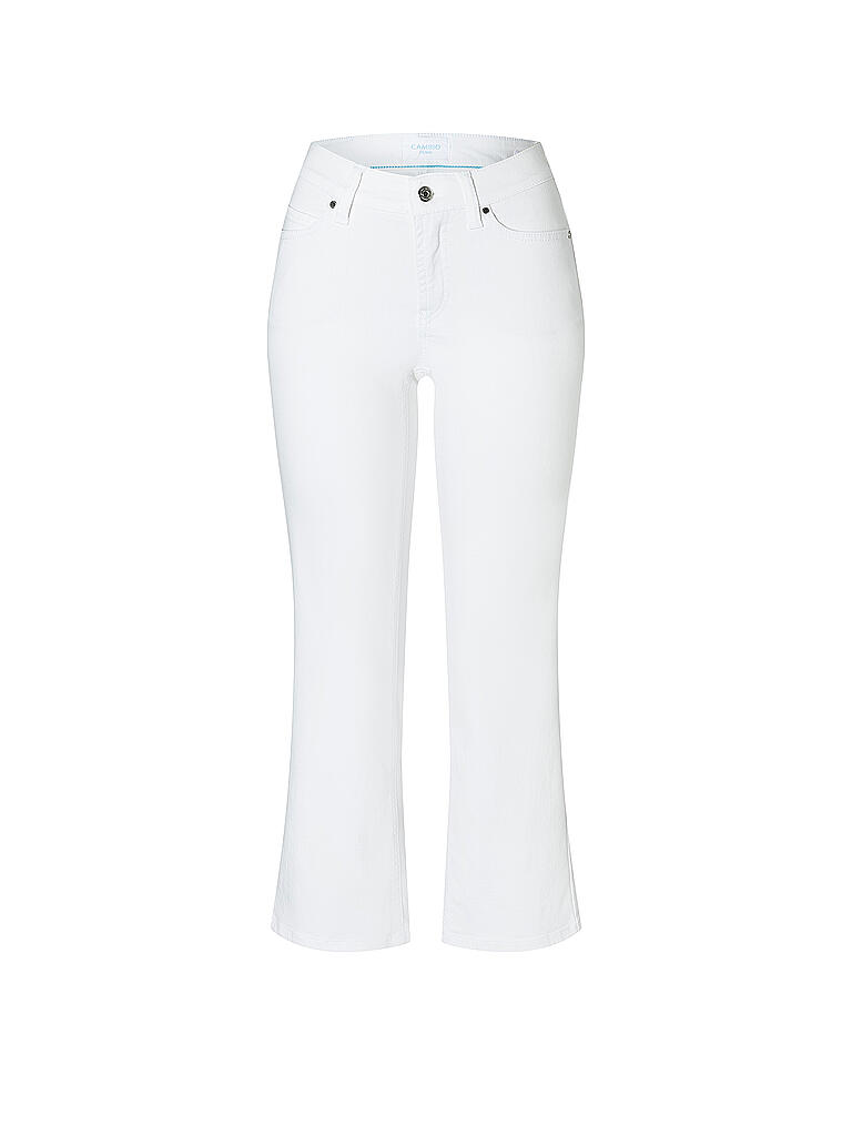 Damen Bekleidung Hosen und Chinos Capri Hosen und cropped Hosen Cambio Paris Easy Kick 7/8-Cordhose in Weiß 