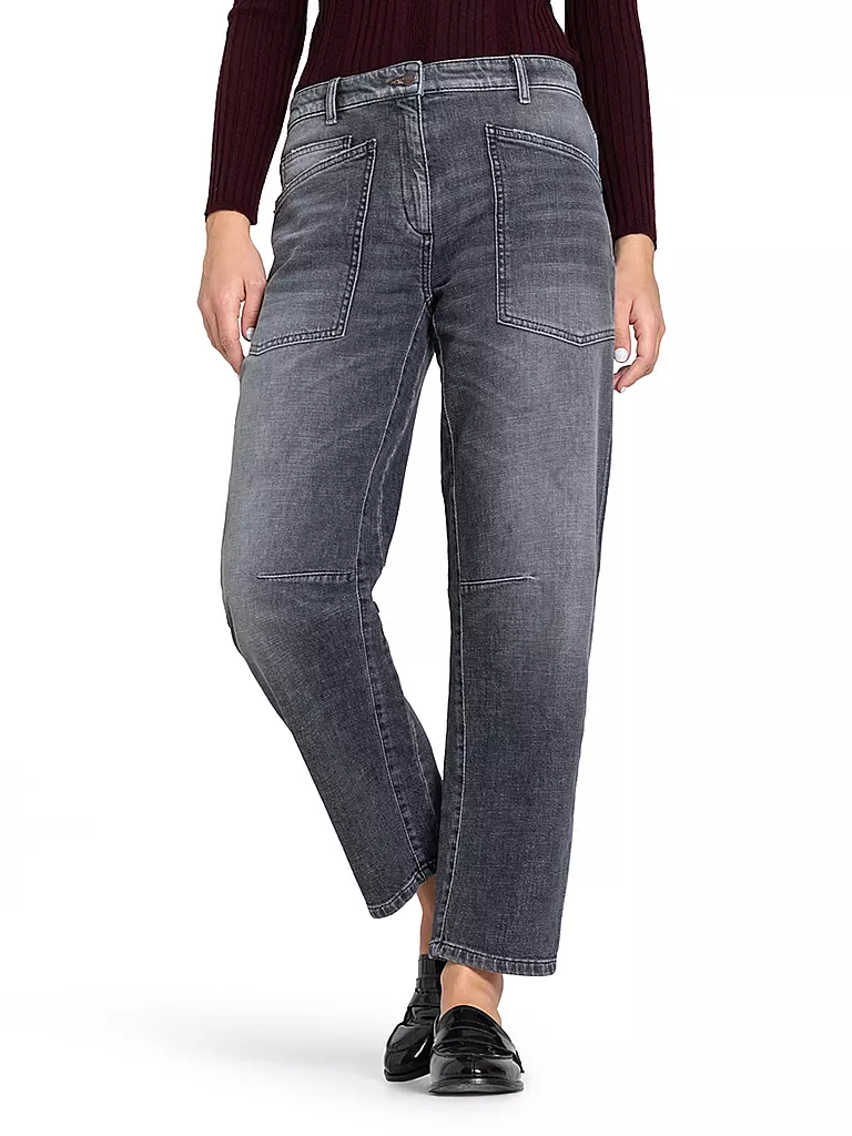 CAMBIO | Jeans Balloon Fit OCEAN | grau