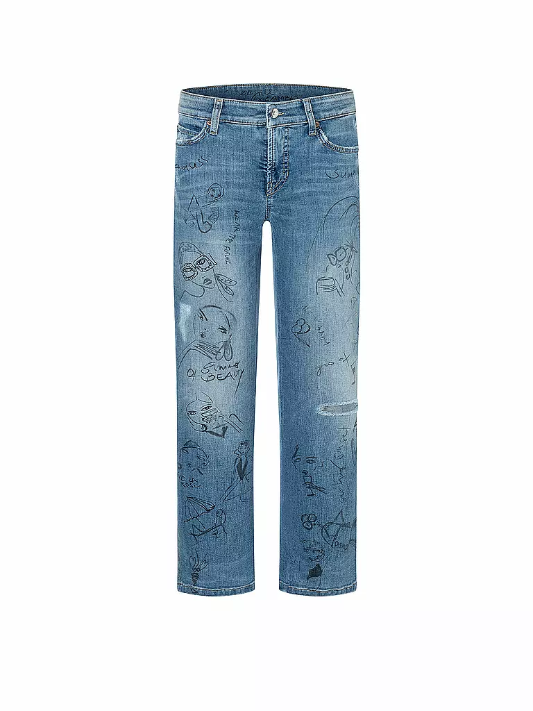 CAMBIO | Jeans Slim Fit 7/8 PARIS | blau
