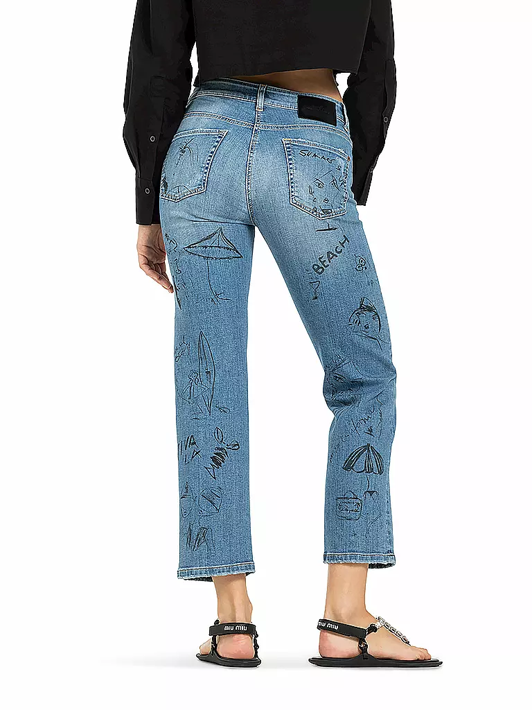 CAMBIO | Jeans Slim Fit 7/8 PARIS | blau