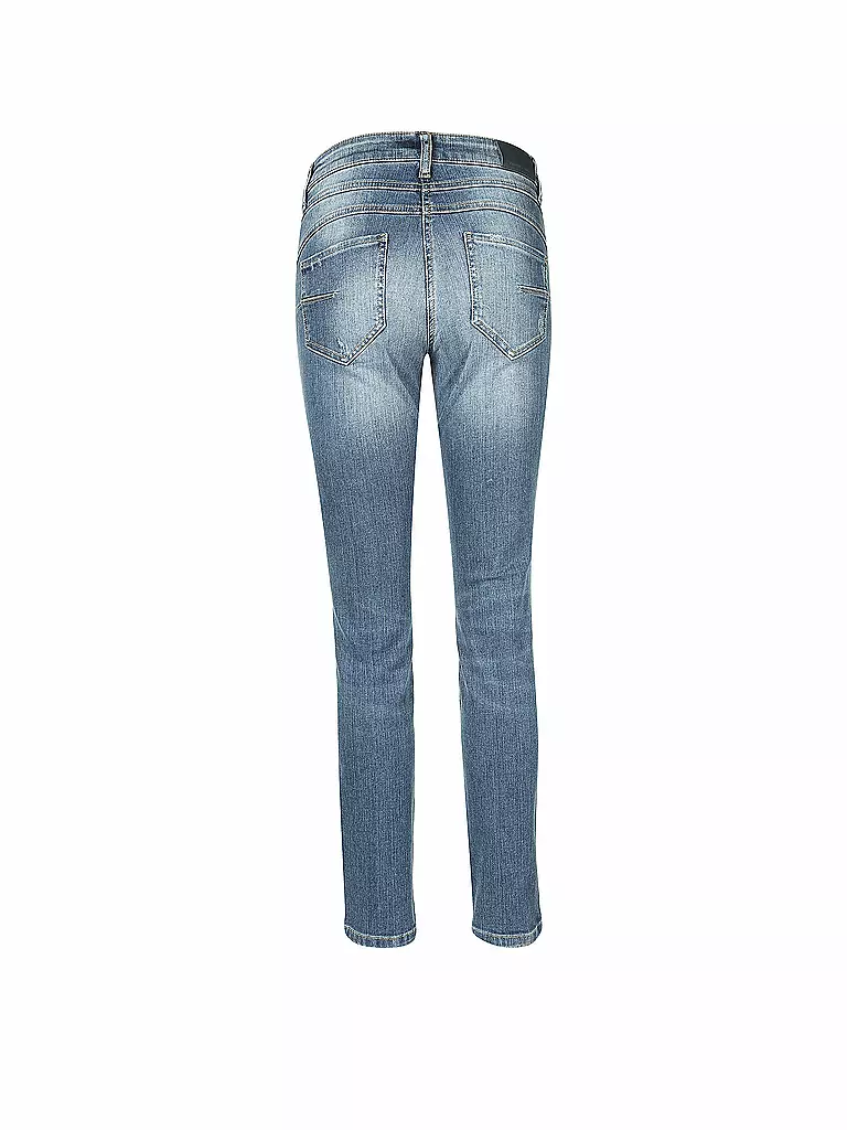 CAMBIO | Jeans Straight Fit " Paris Love " 7/8 | blau