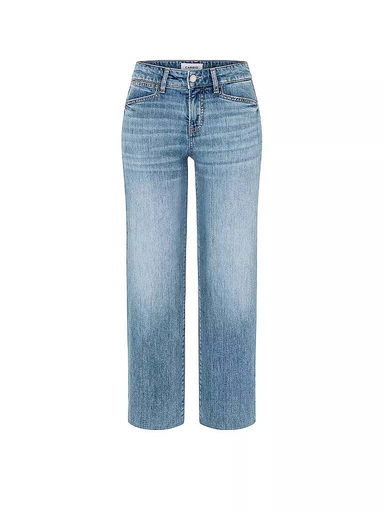 CAMBIO | Jeans Straight Fit 7/8 Paris | blau