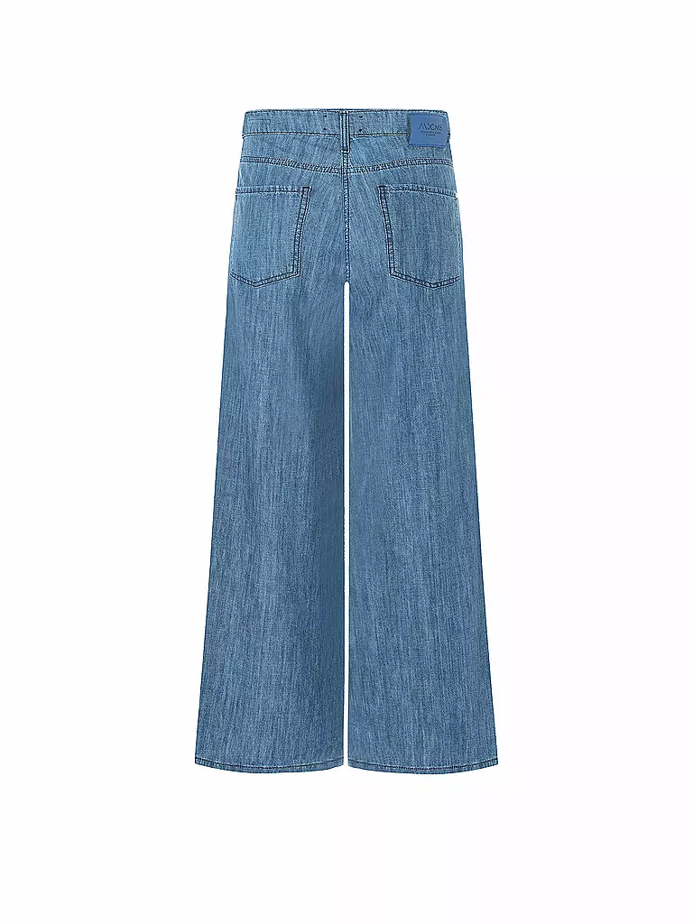 CAMBIO | Jeans Wide Fit PALAZZO CROPPED | dunkelblau