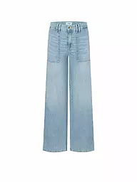 CAMBIO | Jeans Wide Leg ALEK UTILITY | blau
