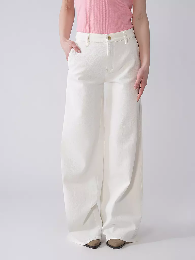 CAMBIO | Jeans Wide Leg ALEK | creme