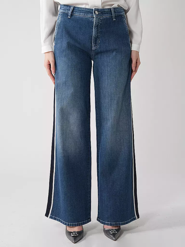 CAMBIO | Jeans Wide Leg ALEK | blau