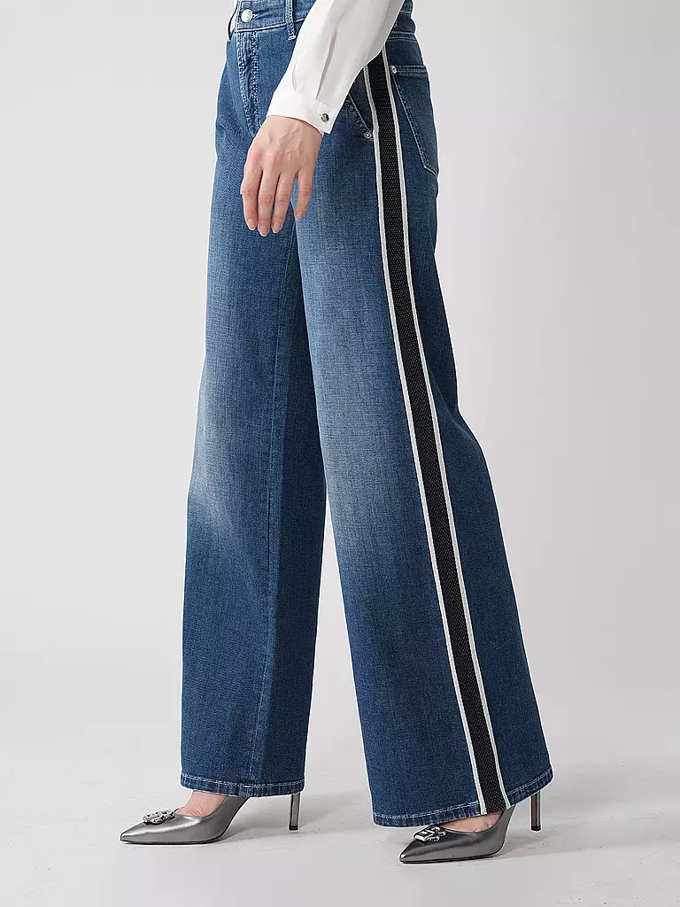 CAMBIO | Jeans Wide Leg ALEK | blau