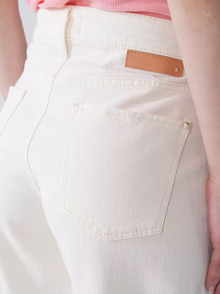 CAMBIO | Jeans Wide Leg ALEK | creme