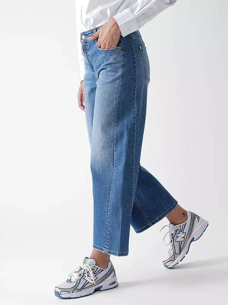 CAMBIO | Jeans Wide Leg ORIA | blau