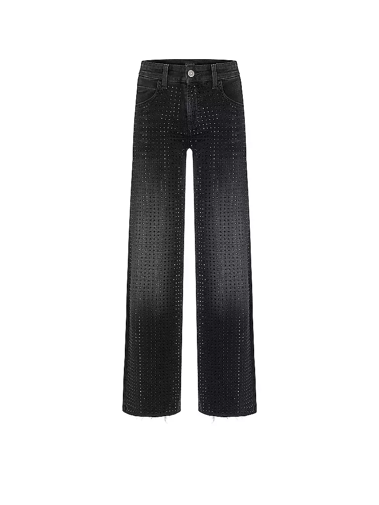 CAMBIO | Jeans Wide Leg TESS | schwarz