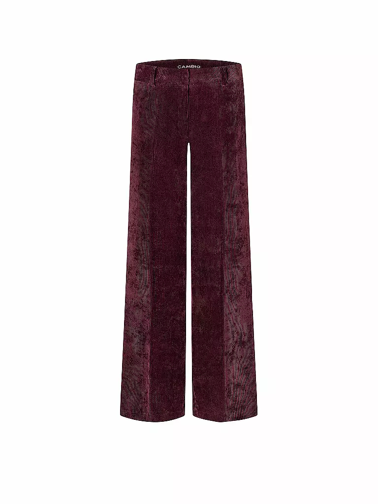 CAMBIO | Marlenehose AMELIE  | dunkelrot