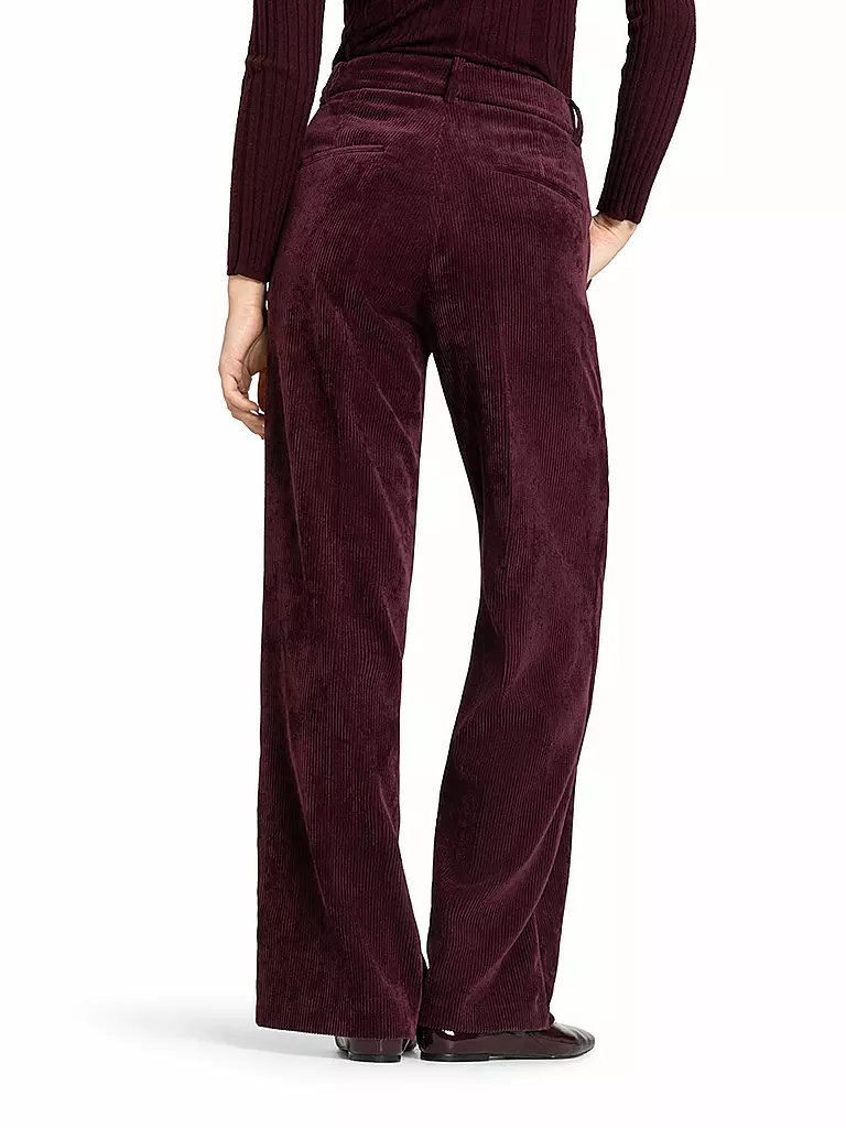 CAMBIO | Marlenehose AMELIE  | dunkelrot