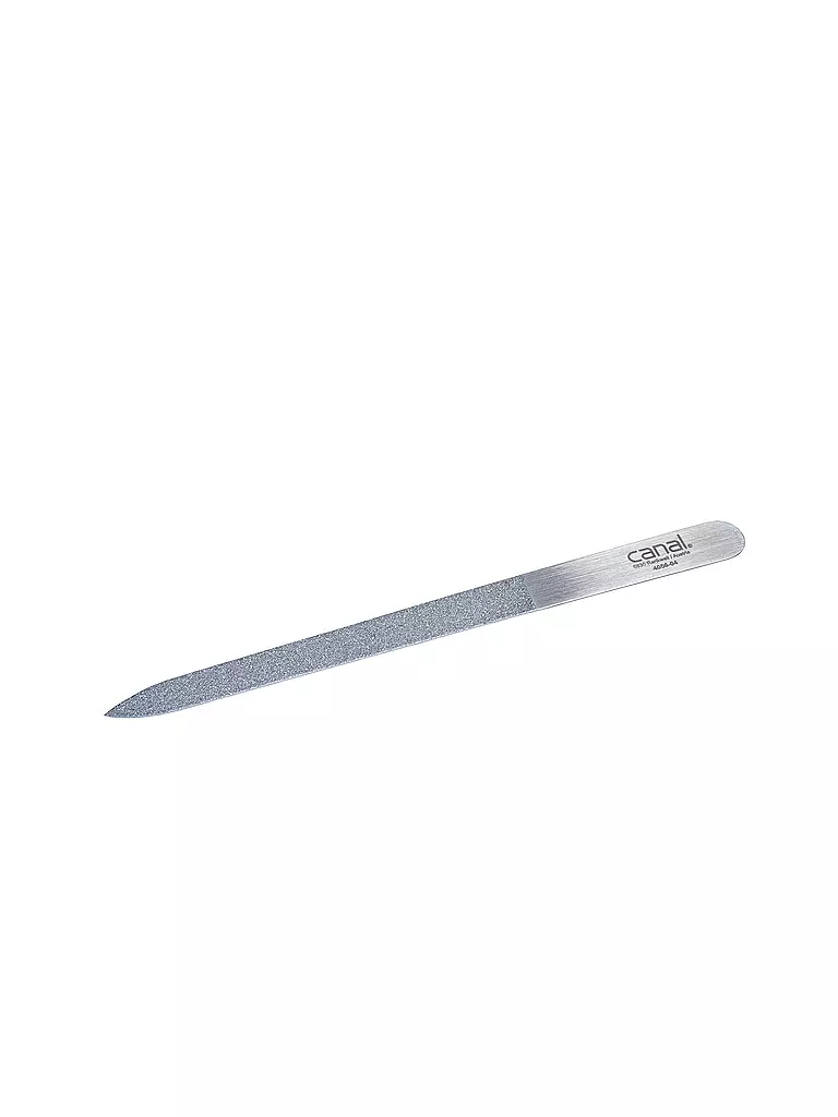 CANAL | Diamant Nagelfeile rostfrei 150 mm sterilisierbar 4056-04 | silber