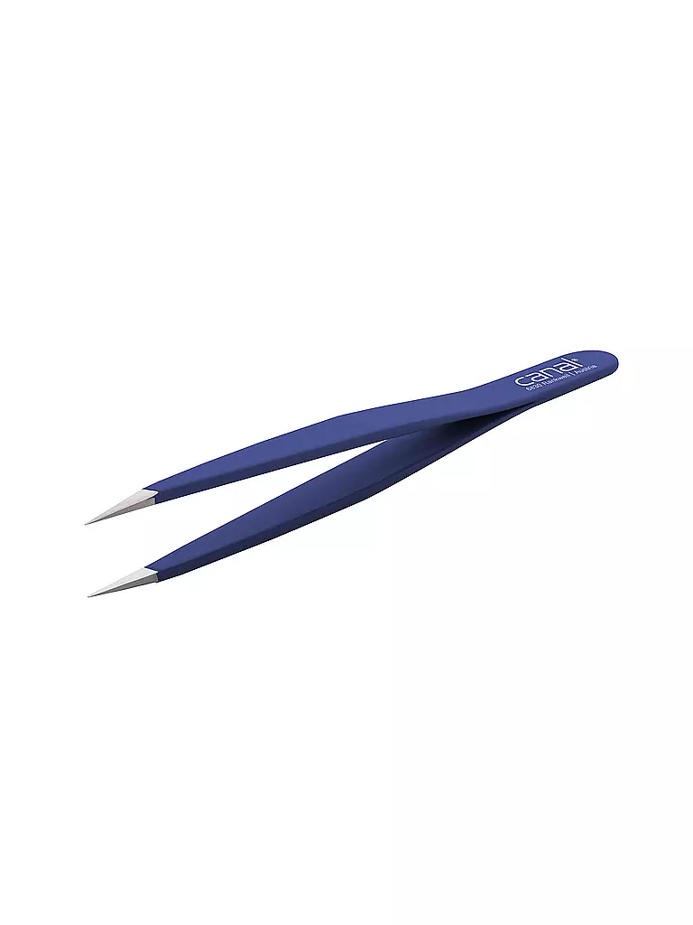 CANAL | Splitterpinzette rostfrei 95mm (Blau) 2023-02 | blau