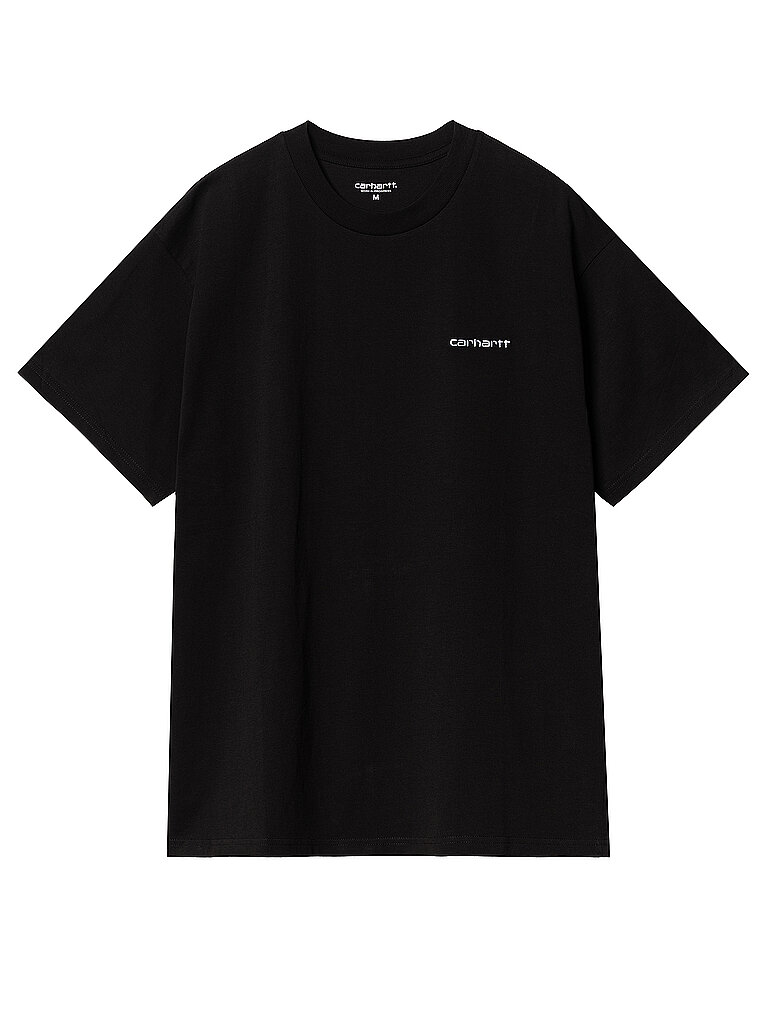 CARHARTT WIP T-Shirt SCRIPT EMBROIDERY schwarz | S