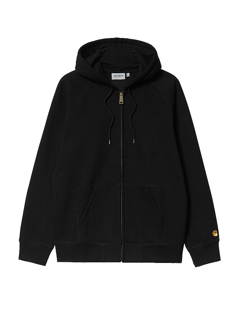 CARHARTT WIP Sweatjacke CHASE schwarz | XL