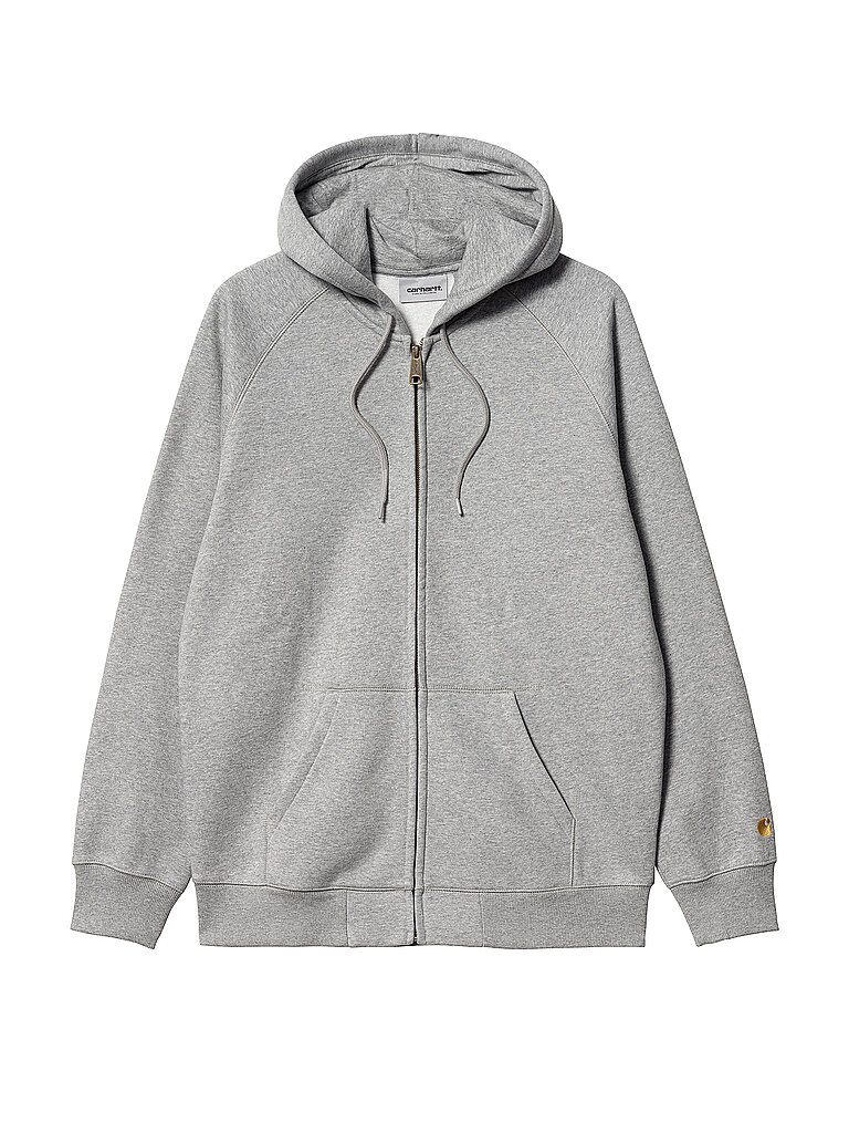CARHARTT WIP Sweatjacke CHASE grau | XL