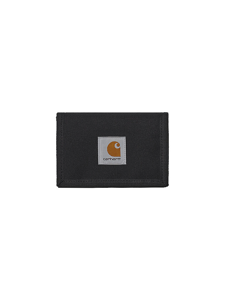 Portemonnaie mit Label-Patch Modell Alec