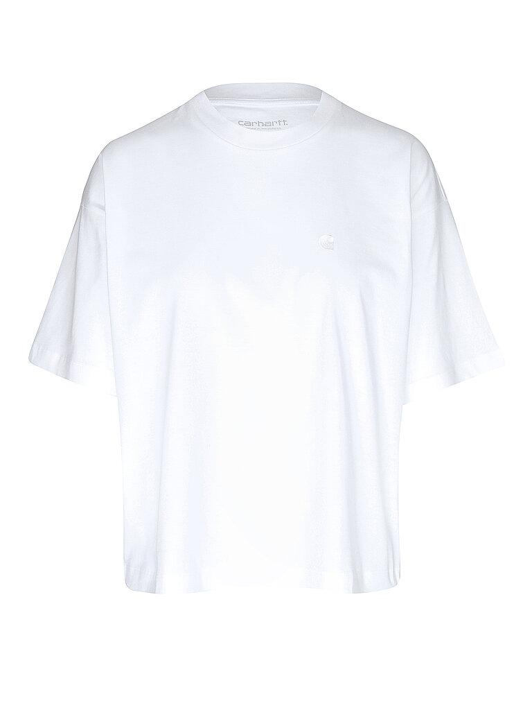 Carhartt WIP - Chester - Kurz geschnittenes T-Shirt in Weiß