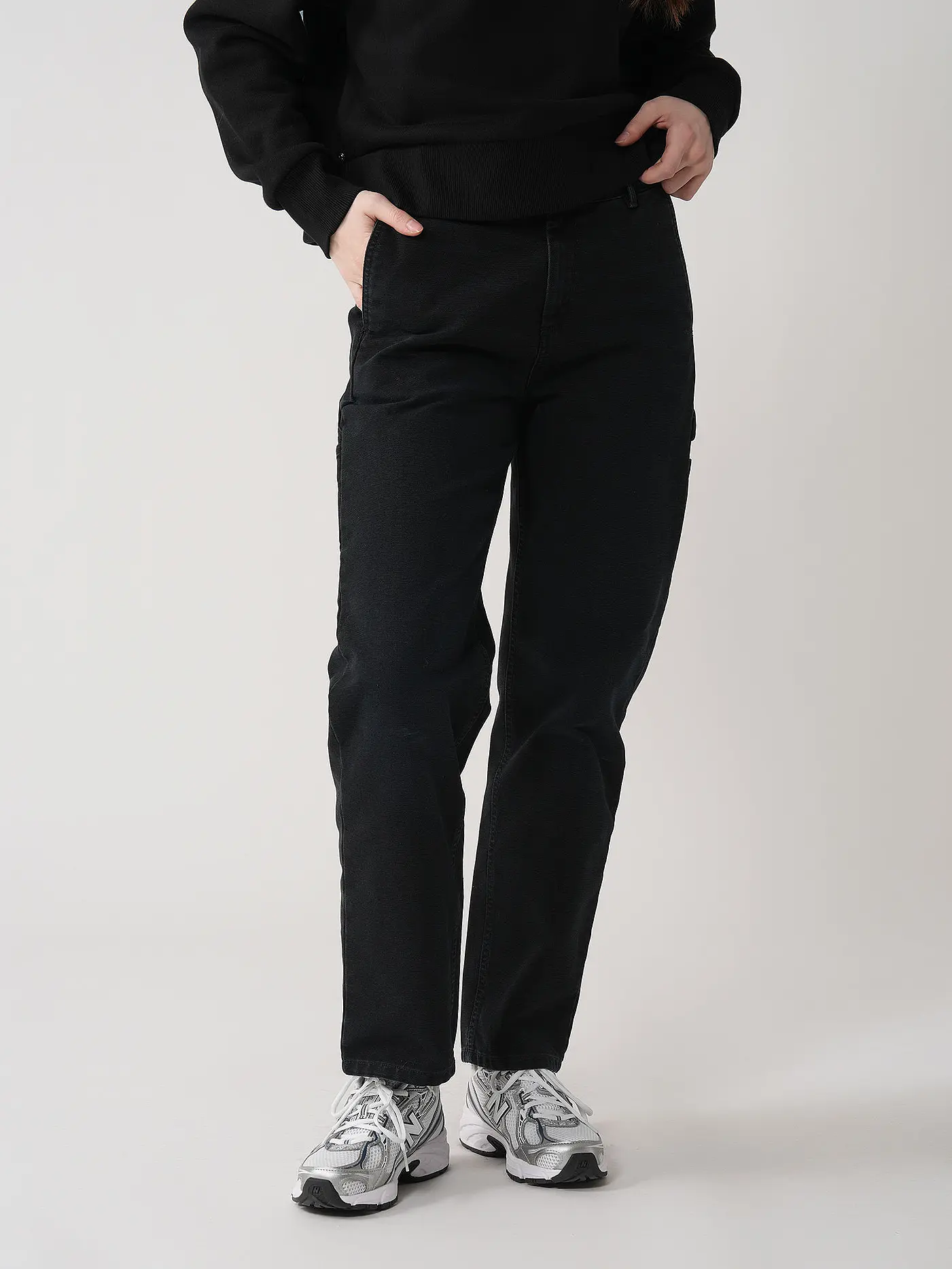CARHARTT WIP | Jeans Straight Fit PIERCE | schwarz