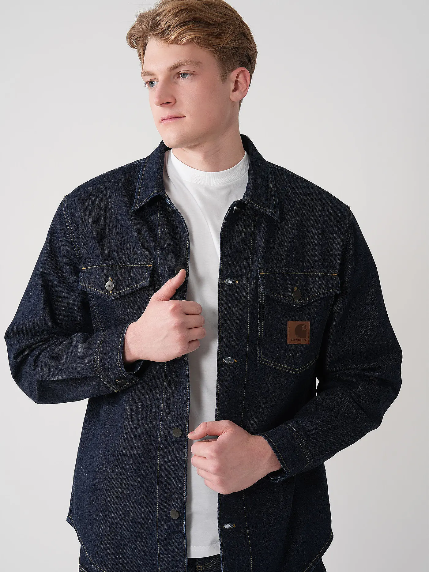CARHARTT WIP | Overshirt LINCOLN | dunkelblau
