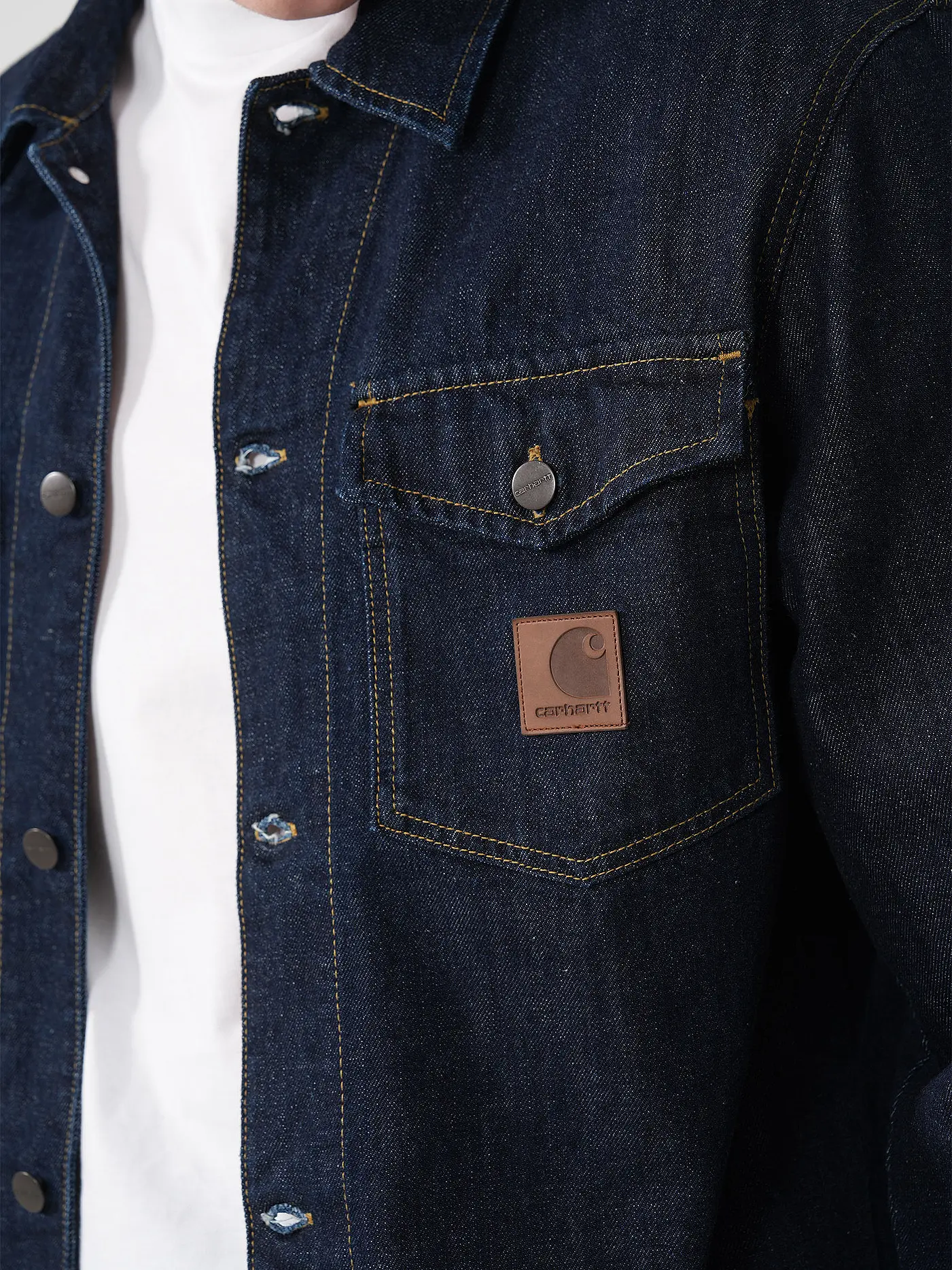 CARHARTT WIP | Overshirt LINCOLN | dunkelblau