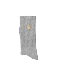 CARHARTT WIP | Socken CHASE white / gold | grau