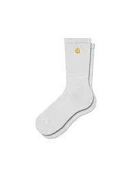 CARHARTT WIP | Socken CHASE grey heather / gold | hellgrau