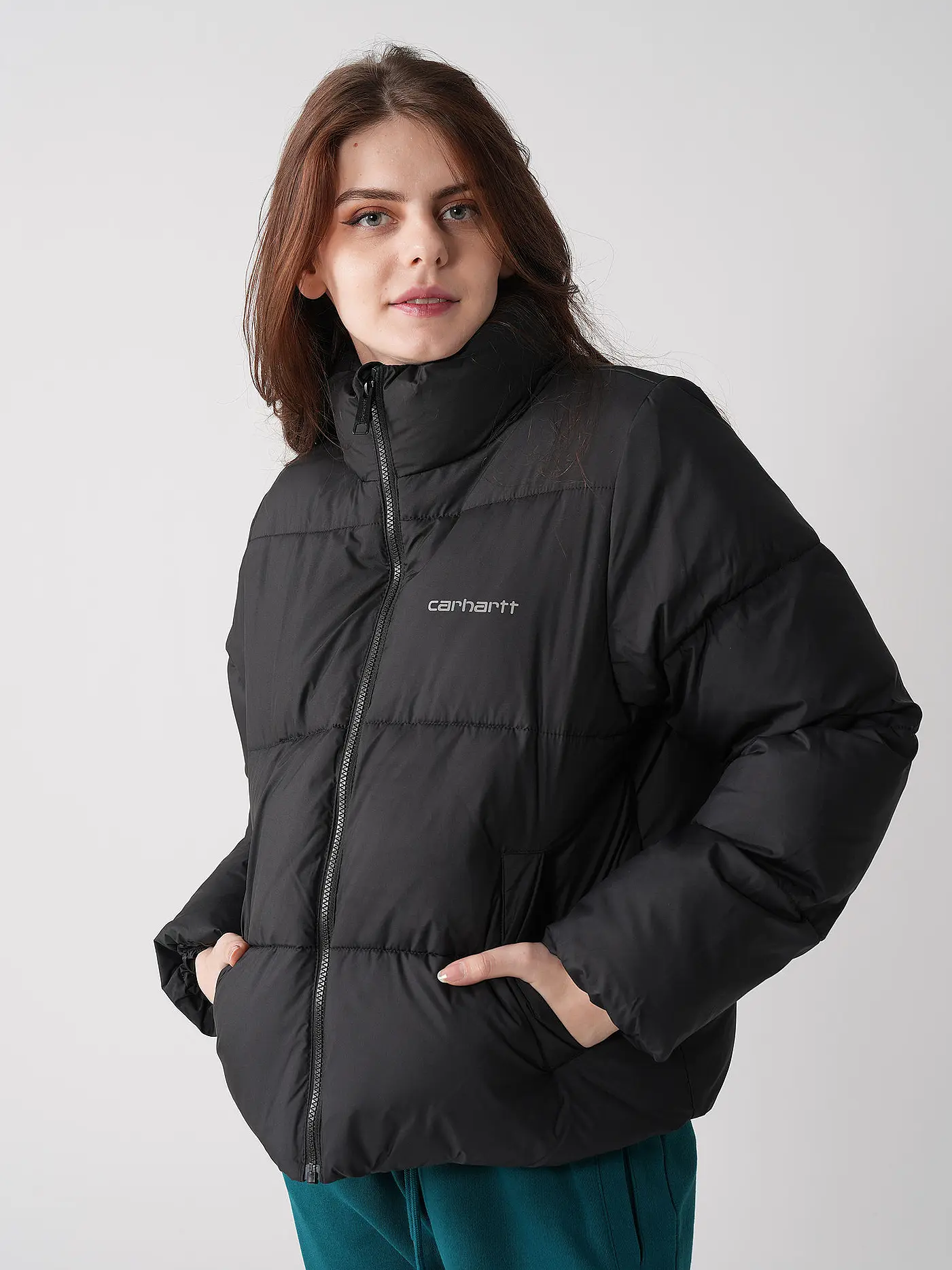 CARHARTT WIP | Steppjacke SPRINGFIELD | schwarz