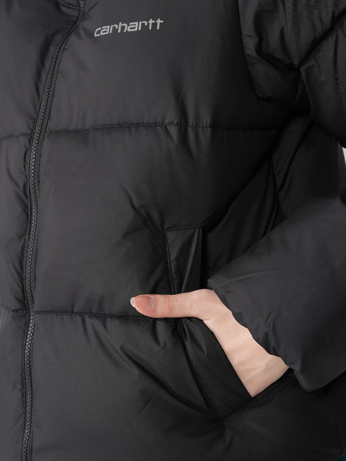 CARHARTT WIP | Steppjacke SPRINGFIELD | schwarz