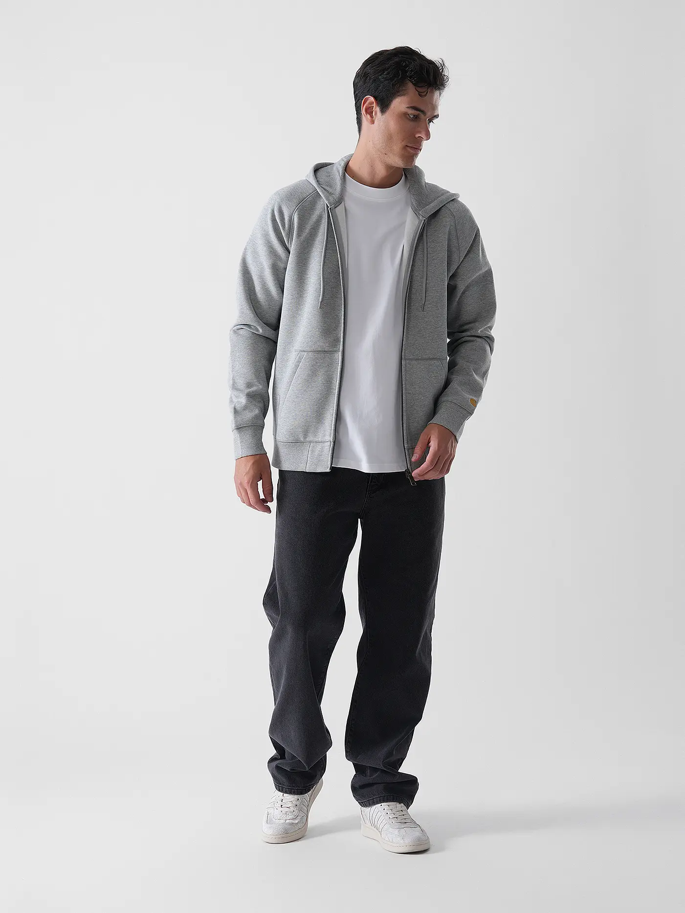 CARHARTT WIP | Sweatjacke CHASE | grau