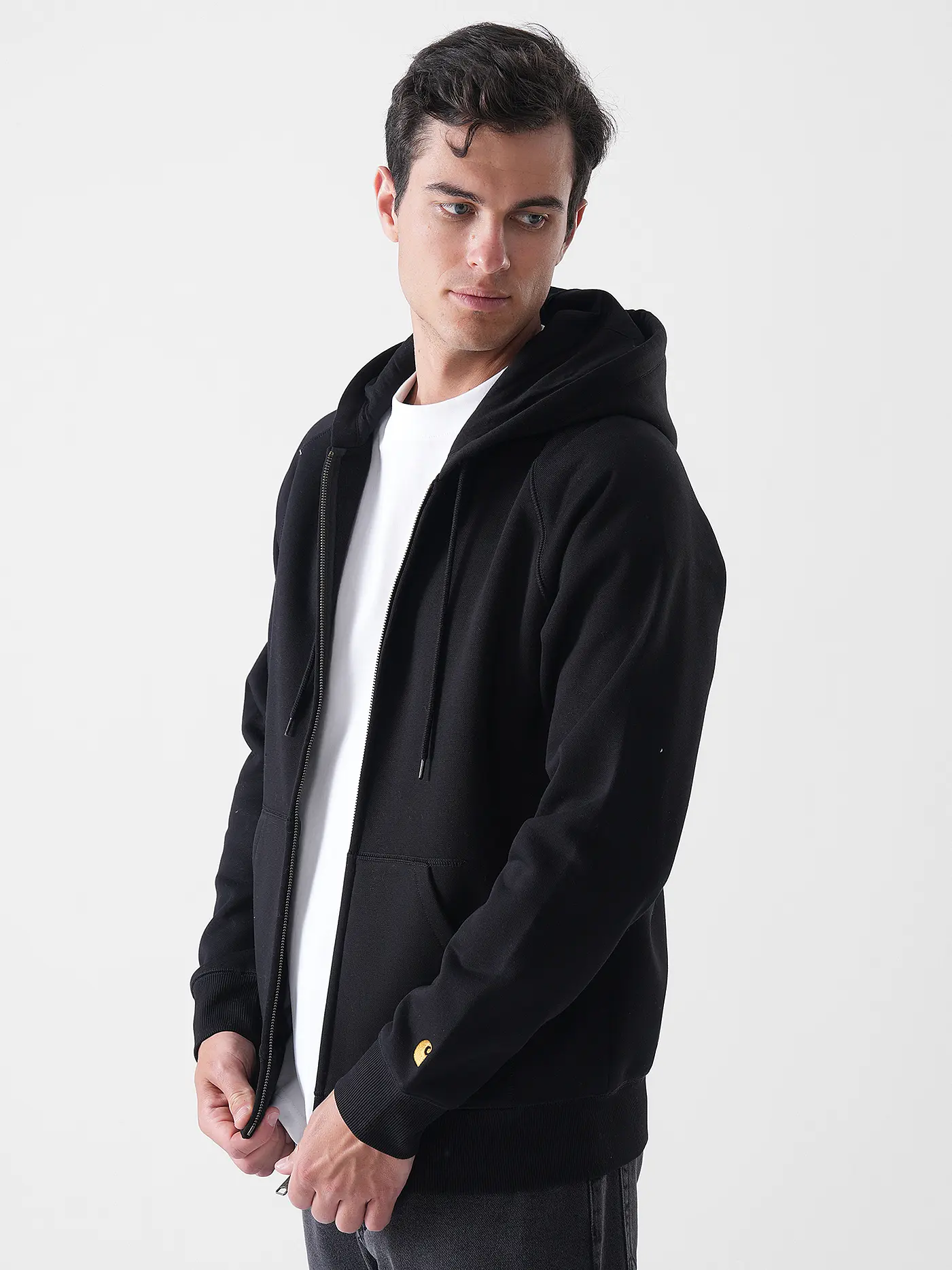 CARHARTT WIP | Sweatjacke CHASE | schwarz