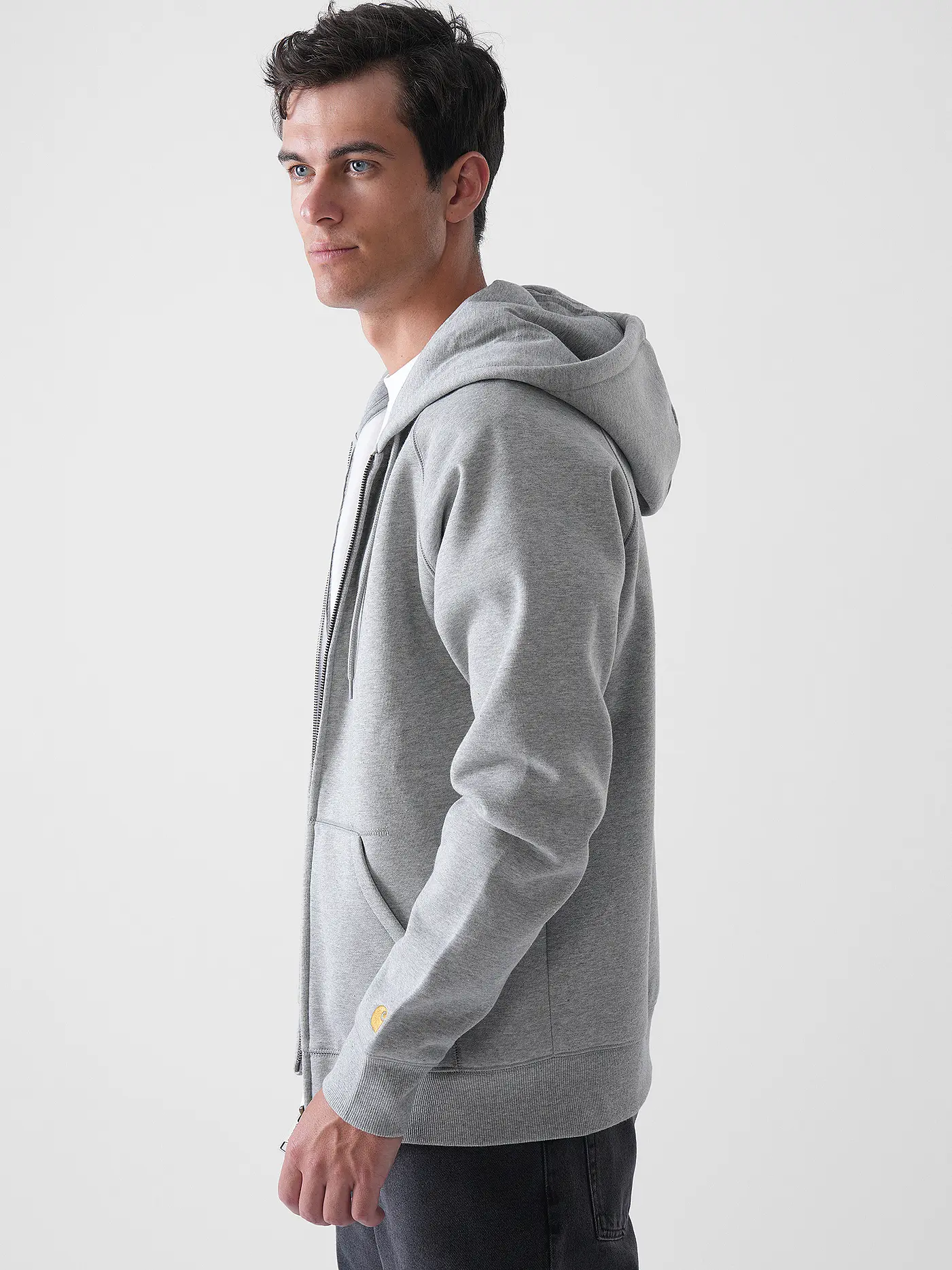 CARHARTT WIP | Sweatjacke CHASE | grau