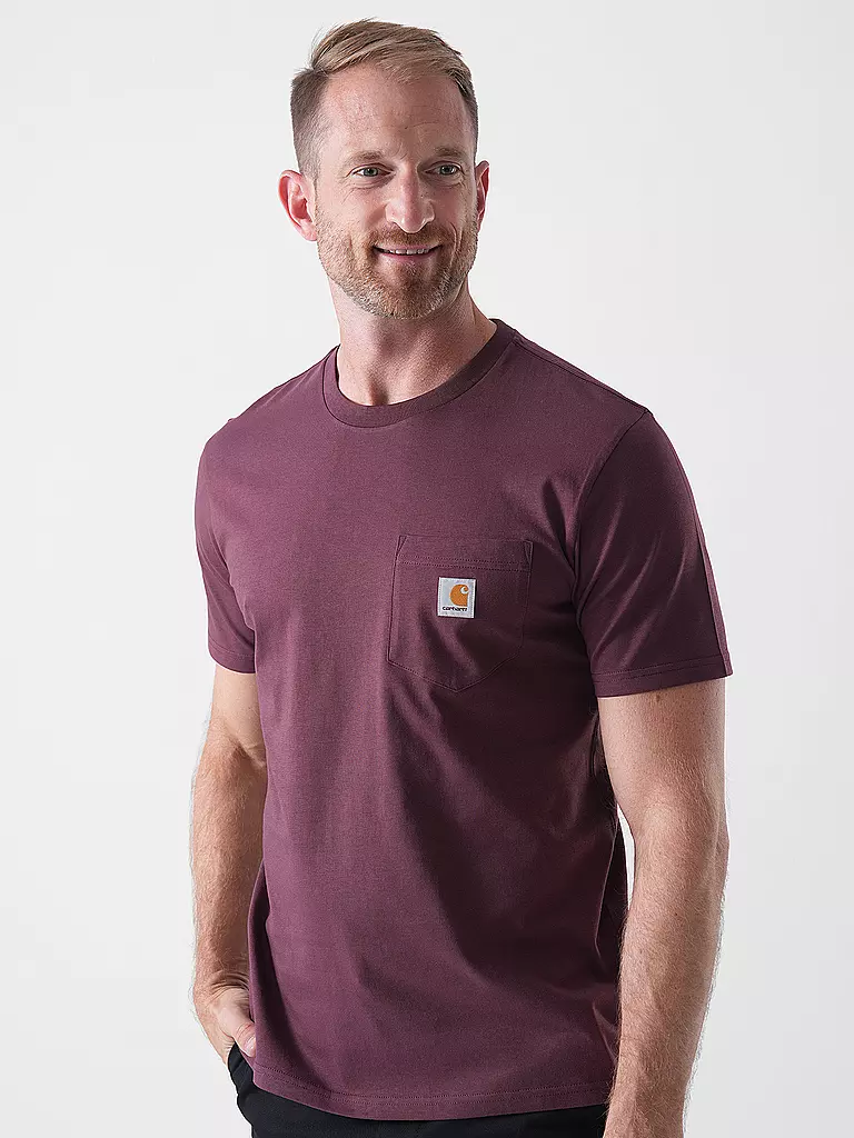 CARHARTT WIP | T-Shirt  | dunkelrot