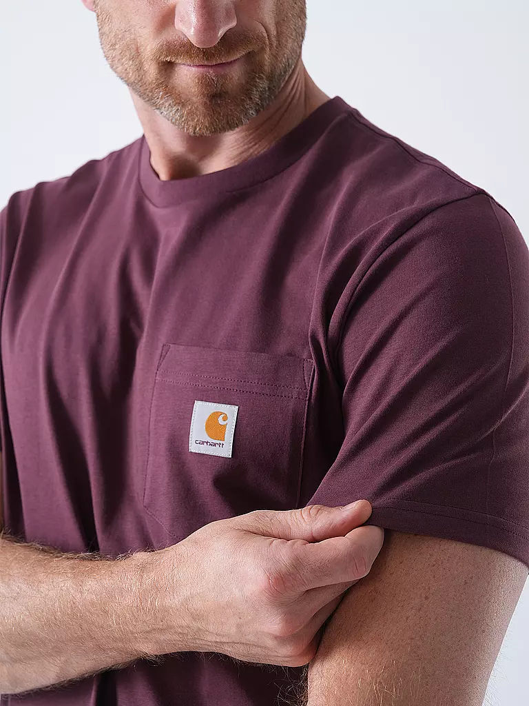CARHARTT WIP | T-Shirt  | dunkelrot